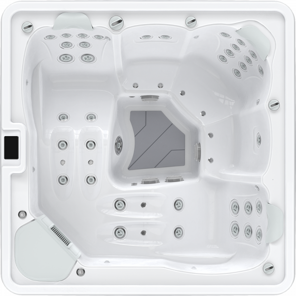 2 lounger hot tub